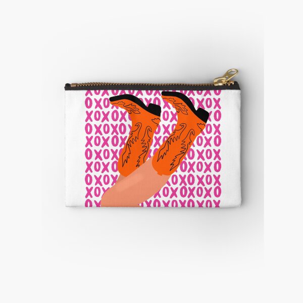 Item preview, XOXO Pink and Orange Cowboy Boots designed and sold by mollsdesignss.