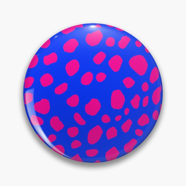 Item preview, Blue and Pink Dalmatian Print, Large Sized Repeating Pattern designed and sold by Nicolette Olivier.
