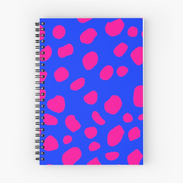 Item preview, Blue and Pink Dalmatian Print, Large Sized Repeating Pattern designed and sold by Nicolette Olivier.