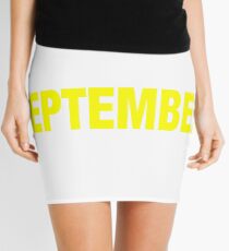 legends are born in SEPTEMBER Mini Skirt
