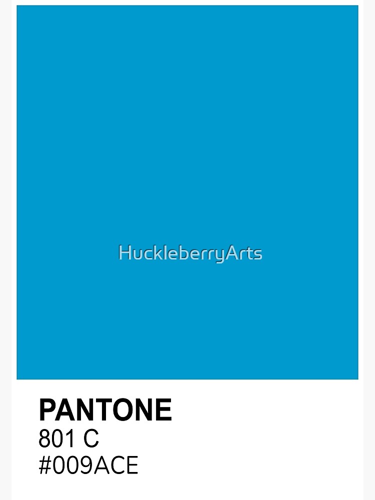 Louis Blue Pantone Paint Card Greeting Card for Sale by Molly