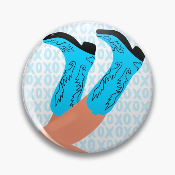 Item preview, XOXO Blue Cowboy Boots designed and sold by mollsdesignss.