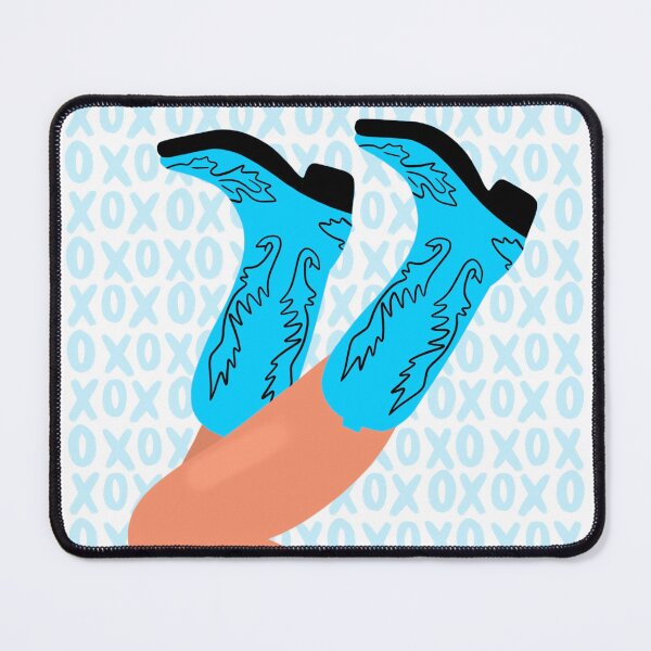 Item preview, XOXO Blue Cowboy Boots designed and sold by mollsdesignss.