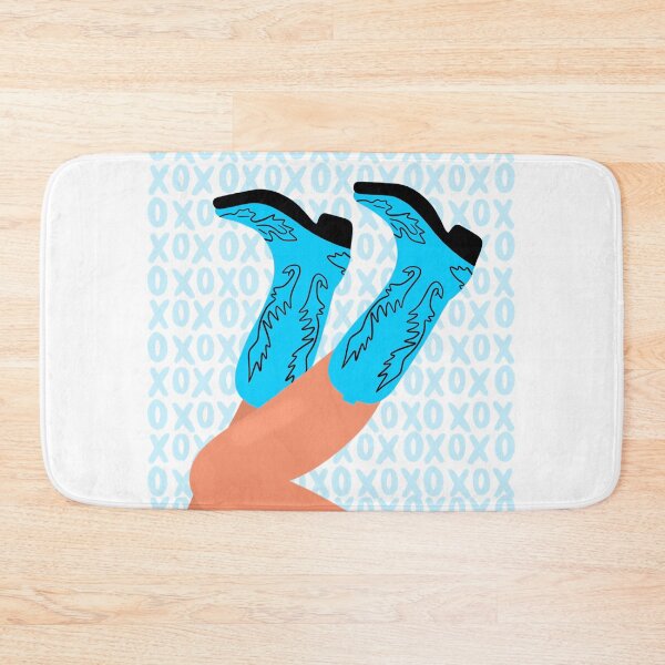 Item preview, XOXO Blue Cowboy Boots designed and sold by mollsdesignss.