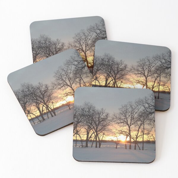Item preview, Sunlight through the trees in winter photo designed and sold by Melissa Renee.