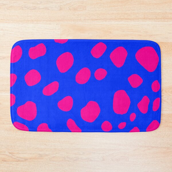 Item preview, Blue and Pink Dalmatian Print, Large Sized Non-Repeating Image designed and sold by Nicolette Olivier.