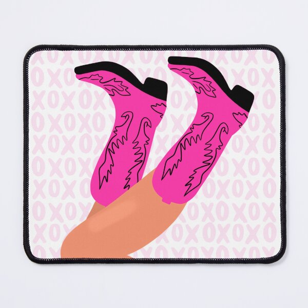 Item preview, XOXO Pink Cowboy Boots designed and sold by mollsdesignss.