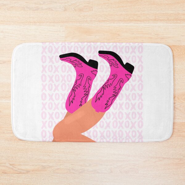 Item preview, XOXO Pink Cowboy Boots designed and sold by mollsdesignss.