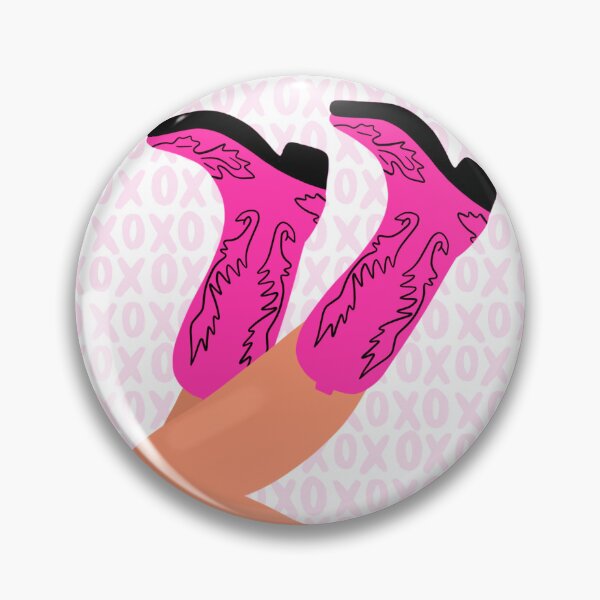 Item preview, XOXO Pink Cowboy Boots designed and sold by mollsdesignss.