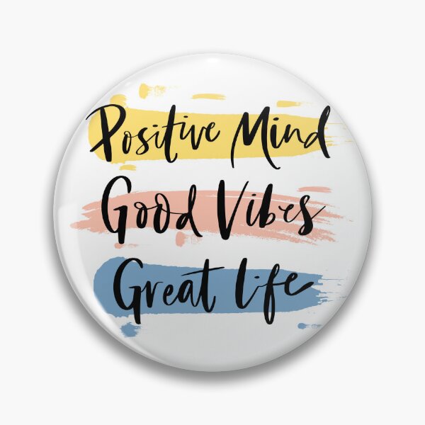 Item preview, Positive Mind Good Vibes Great Life designed and sold by Egezinti.