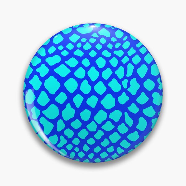 Item preview, 2 Tone Blue Snake Skin Print, Large Sized Repeating Pattern designed and sold by Nicolette Olivier.