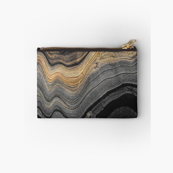 Item preview, Black Marble Texture with golden granules 51...High quality designed and sold by aprajoos.