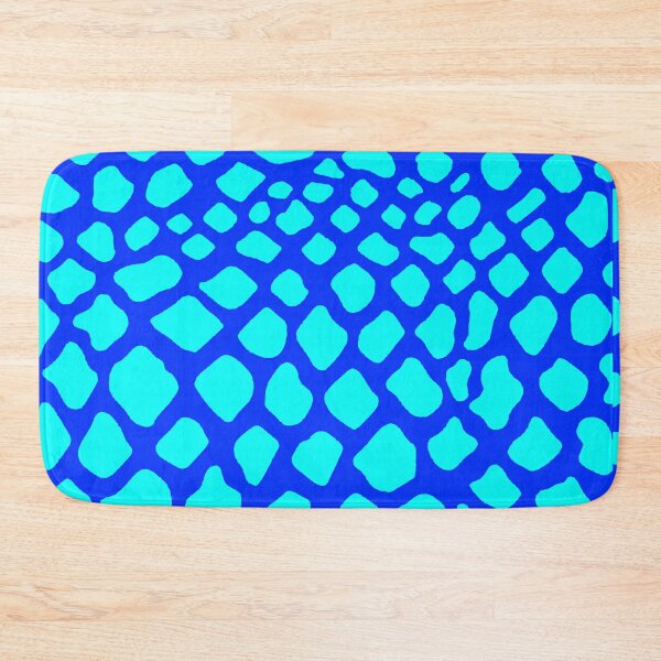 Item preview, 2 Tone Blue Snake Skin Print, Large Sized Repeating Pattern designed and sold by Nicolette Olivier.