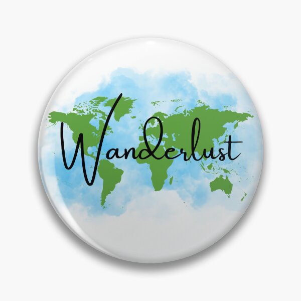 Item preview, Wanderlust, watercolor world design perfect for explorer's and adventure seekers designed and sold by ThunderAndGrace.