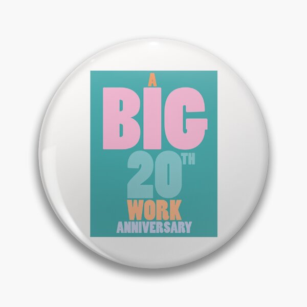 Item preview, 20th work anniversary designed and sold by MDAccount.