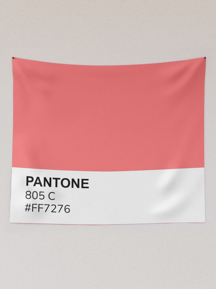 Neon Coral Pantone | Poster