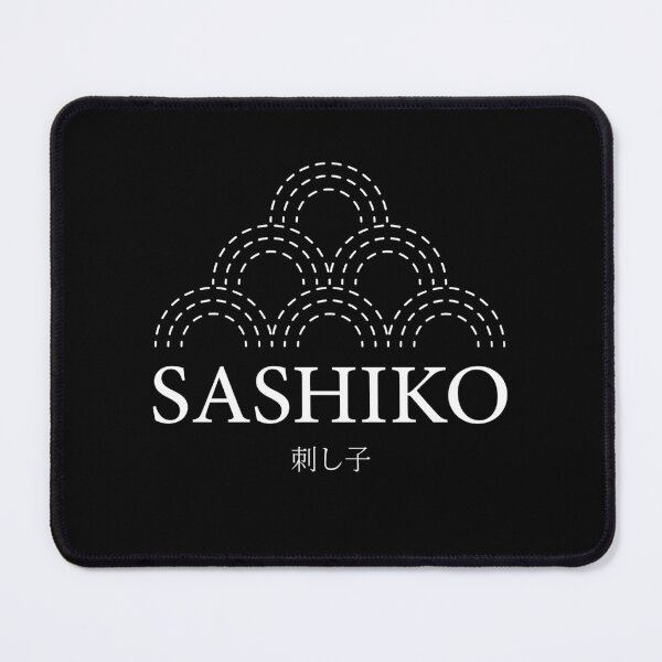 Item preview, Sashiko Japanese Embroidery Stitching Uroko designed and sold by Amir Abou-Roumié.