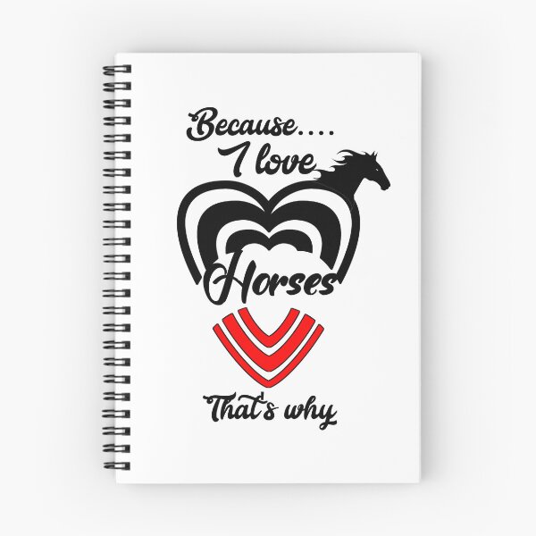 Item preview, Because I love horses, that's why...  designed and sold by Chakilogy.