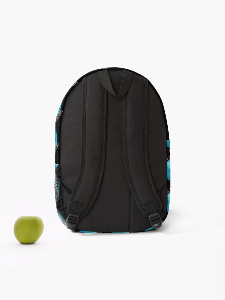 Thumbnail 2 of 3, Backpack, California Beach Sunset Wave Riders designed and sold by cotros.