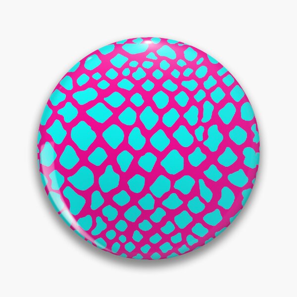 Item preview, Pink and Blue Snake Skin Print, Large Sized Repeating Pattern designed and sold by Nicolette Olivier.