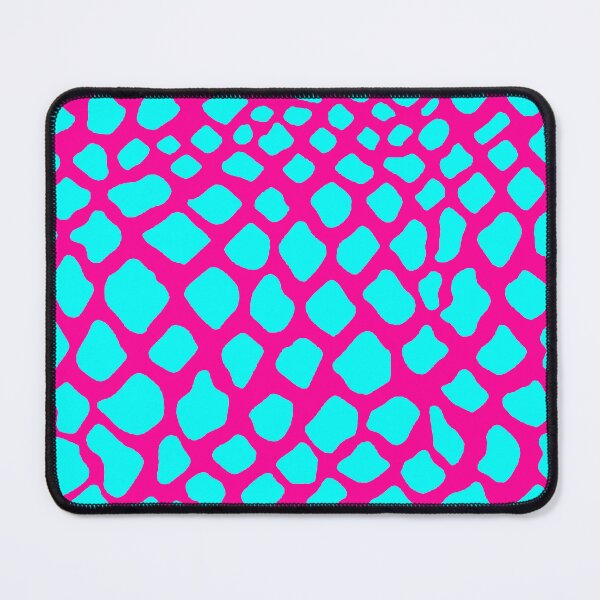 Item preview, Pink and Blue Snake Skin Print, Large Sized Repeating Pattern designed and sold by Nicolette Olivier.