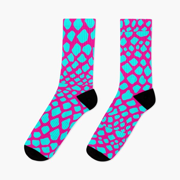Item preview, Pink and Blue Snake Skin Print, Large Sized Repeating Pattern designed and sold by Nicolette Olivier.