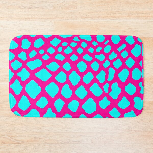 Item preview, Pink and Blue Snake Skin Print, Large Sized Repeating Pattern designed and sold by Nicolette Olivier.