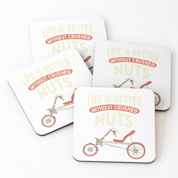 Item preview, Recumbent Funny Crushed Nuts designed and sold by MrEddie10.