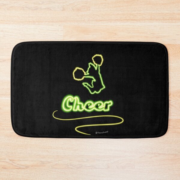 Item preview, Green and yellow cheer design  designed and sold by veannaroseart.