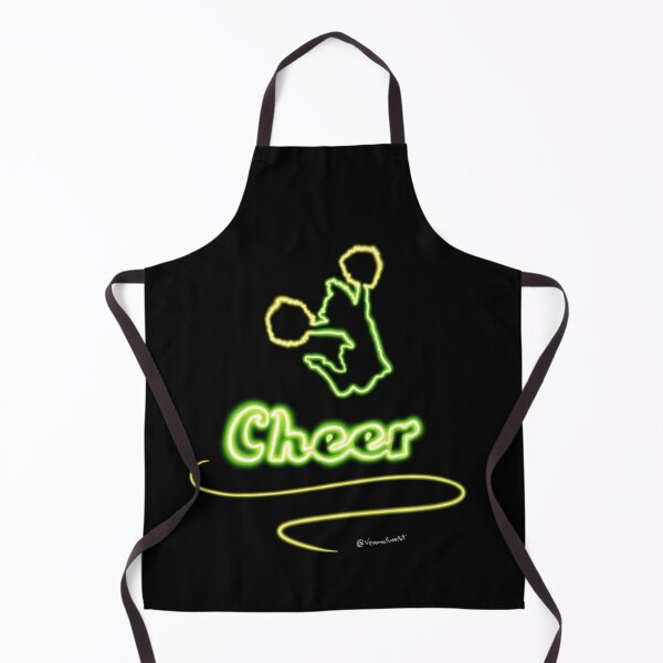 Item preview, Green and yellow cheer design designed and sold by veannaroseart.