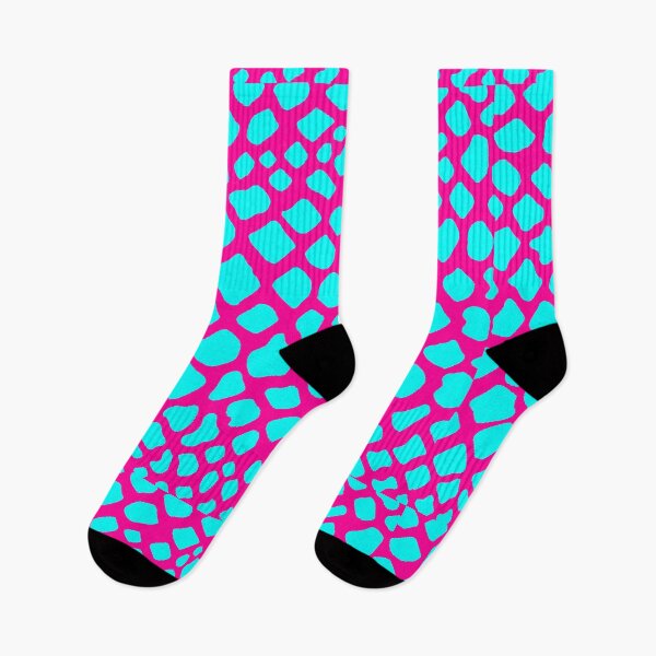 Item preview, Pink and Blue Snake Skin and Pink Dalmatian Print, Large Sized Non-Repeating Image designed and sold by Nicolette Olivier.