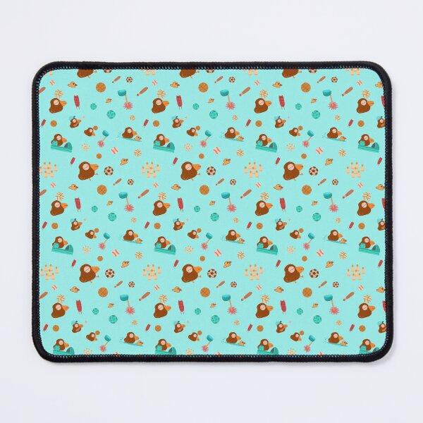 Item preview, Brown Bird's Sport Pattern- Turquoise designed and sold by MILdecals.