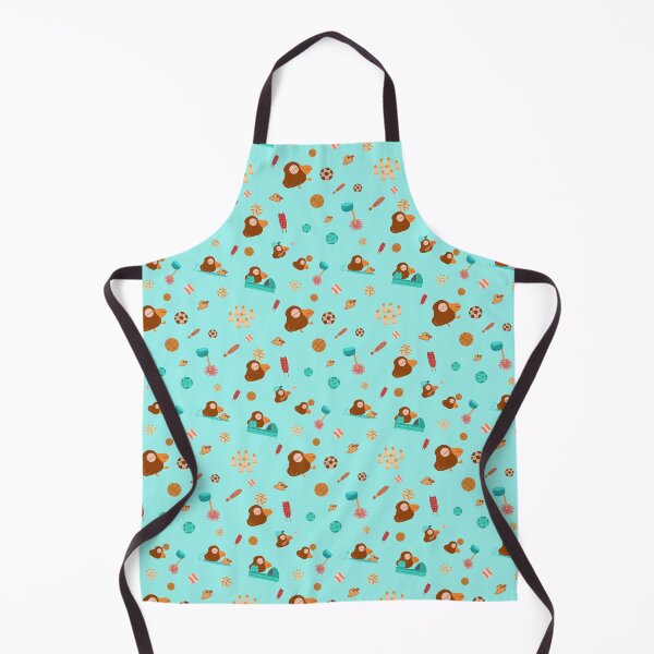 Item preview, Brown Bird's Sport Pattern- Turquoise designed and sold by MILdecals.