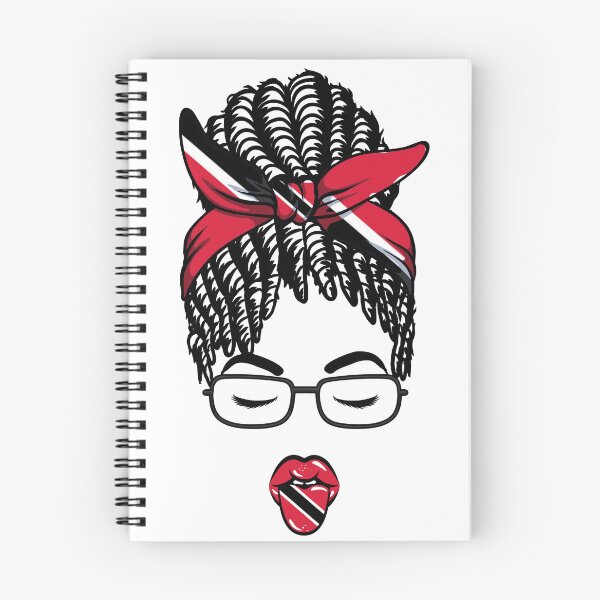 Aperçu de l'œuvre Tout Trinidad Mama Pretty Face Messy Bun Locs créée et vendue par LocFestNYC.