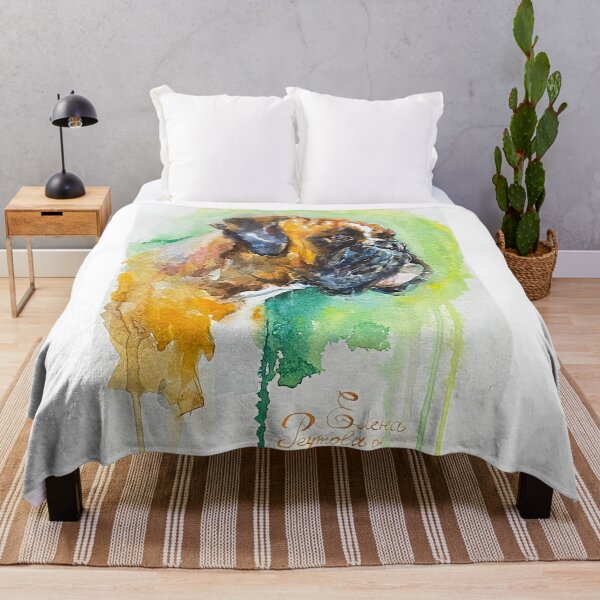 Item preview, Portrait of a boxer dog breed. designed and sold by Elena Reutova.