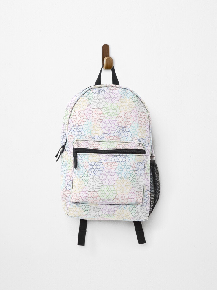 Thumbnail 1 of 3, Backpack, random cubes designed and sold by Emplan.