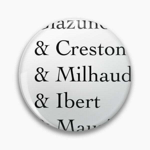 Item preview, Classical Saxophone Composers designed and sold by bcorbeille3.
