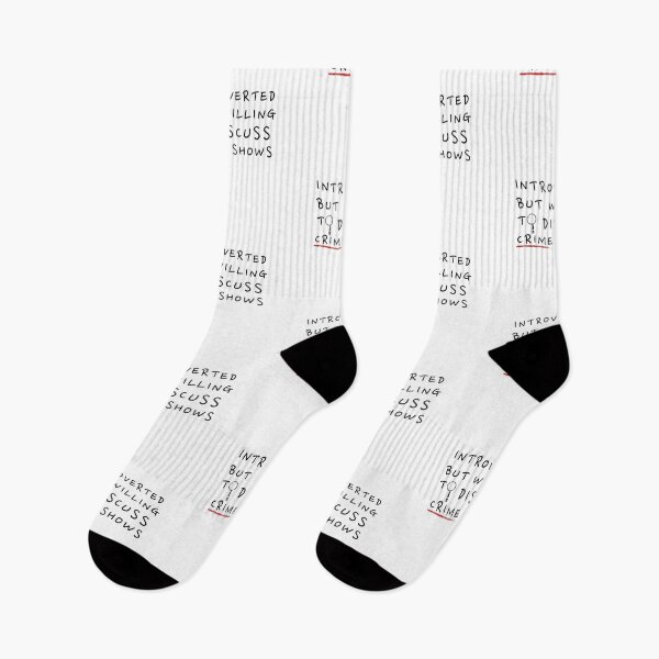 Item preview, Introverted but willing to discuss crime shows designed and sold by Oreo2020 Creations.