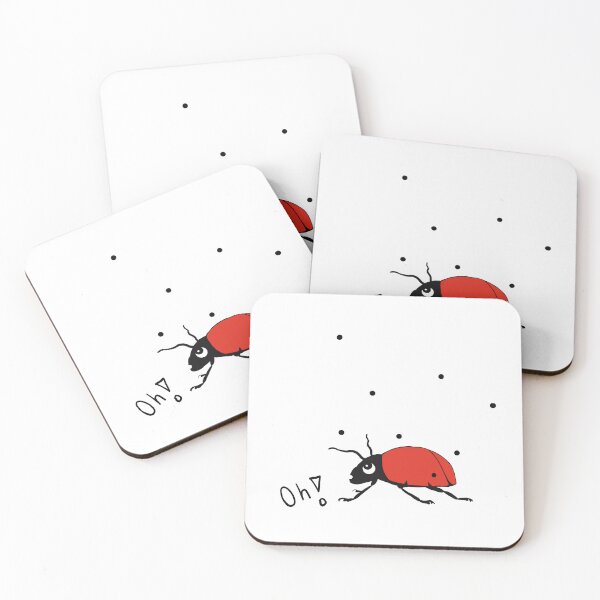 Item preview, ladybug and bad luck designed and sold by gardentree.