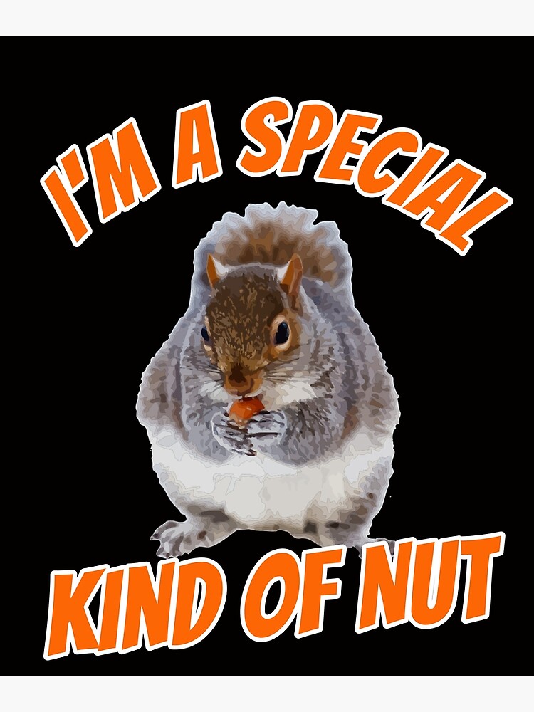 I'm a special kind of nut!