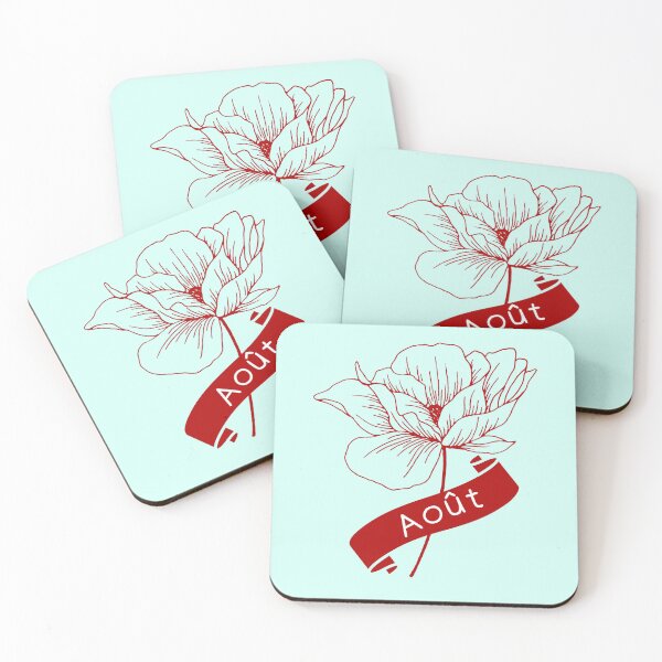 Item preview, Août fleur- Coquelicot designed and sold by BronikowskiART.