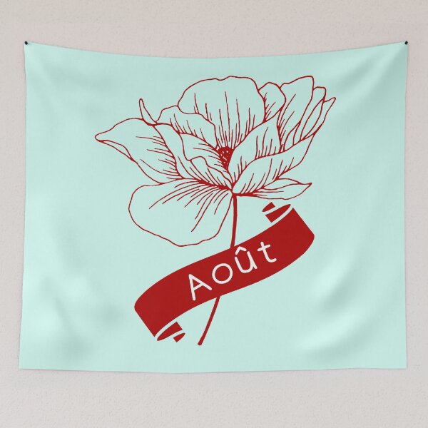 Item preview, Août fleur- Coquelicot designed and sold by BronikowskiART.