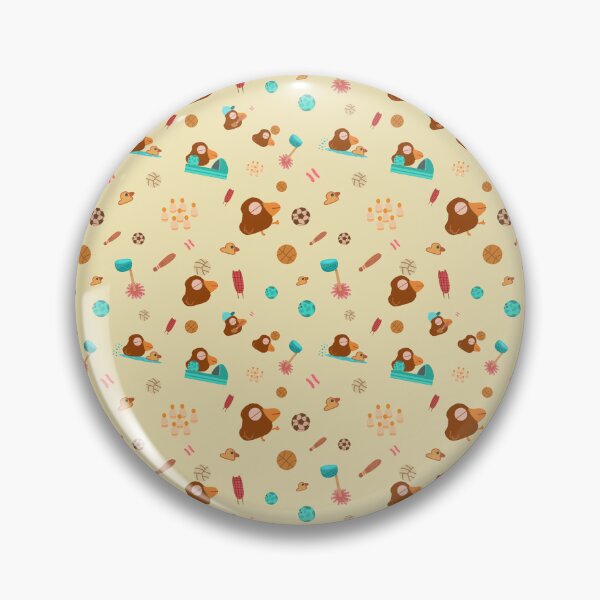 Item preview, Brown Bird's Sport Pattern- Creamy designed and sold by MILdecals.