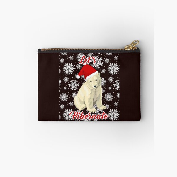 Item preview, Let's Hibernate Polar Bear Design designed and sold by Angela Mello.