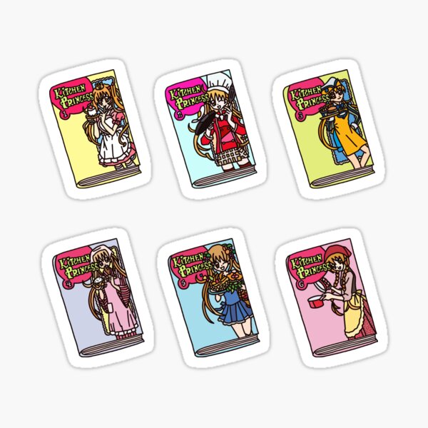 Item preview, Kitchen princess manga books designed and sold by lalashellsArt.