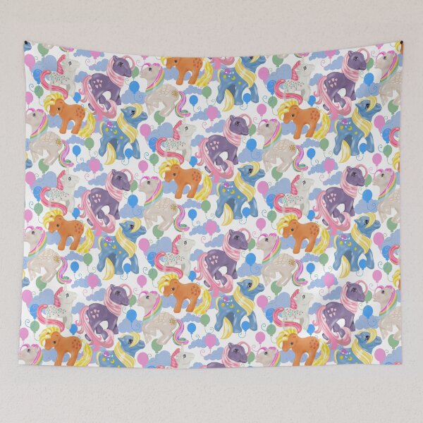 Item preview, My little pony retro pattern. designed and sold by Papergrape.