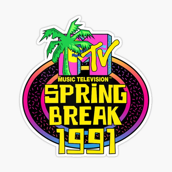 MTV Spring Break 1991 Classic Logo