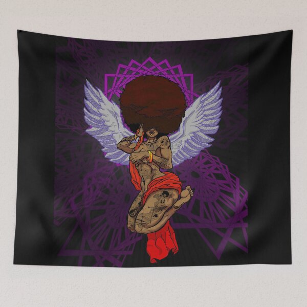 Item preview, Afro Angel designed and sold by AxisAbraxas.