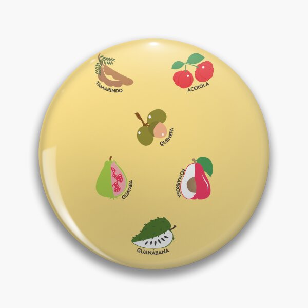 Item preview, Puerto Rican Fruit Guava Tamarind Soursop Rose Apple Spanish Lime Acerola Cherry designed and sold by byDarling.