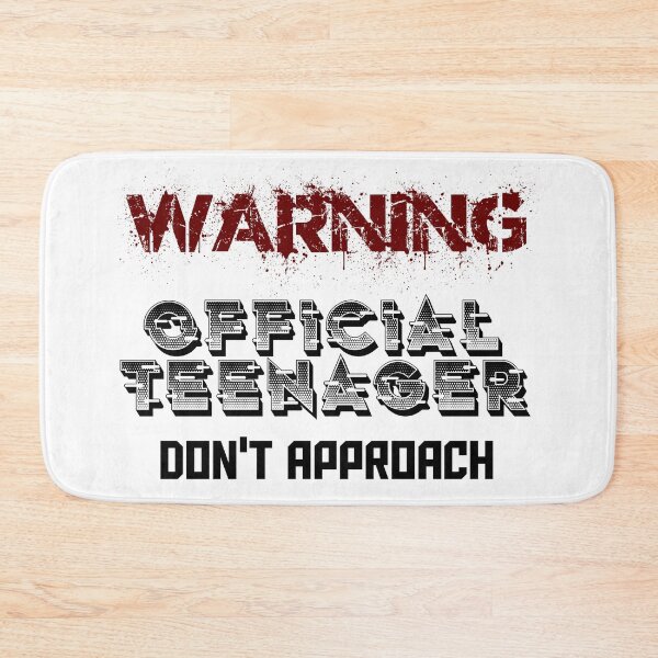 Item preview, Warning Official Teenager Don't Approach designed and sold by MrJArts.